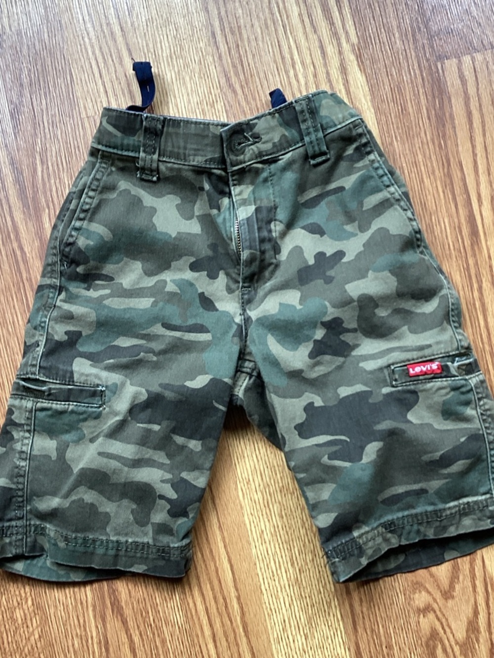 Levi's Kids Camo Cargo Shorts - Green